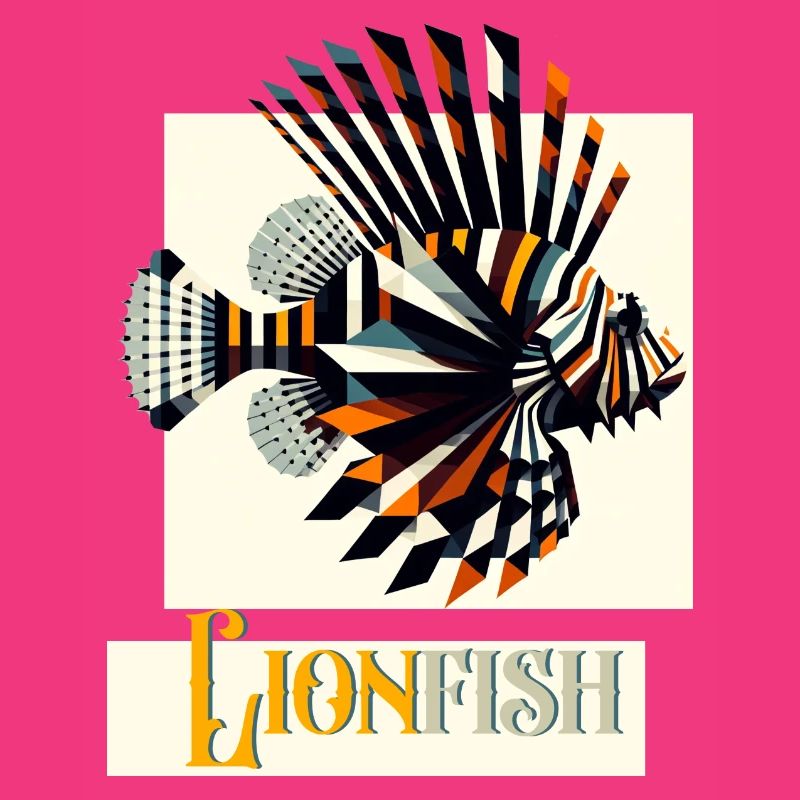 Geometric lionfish