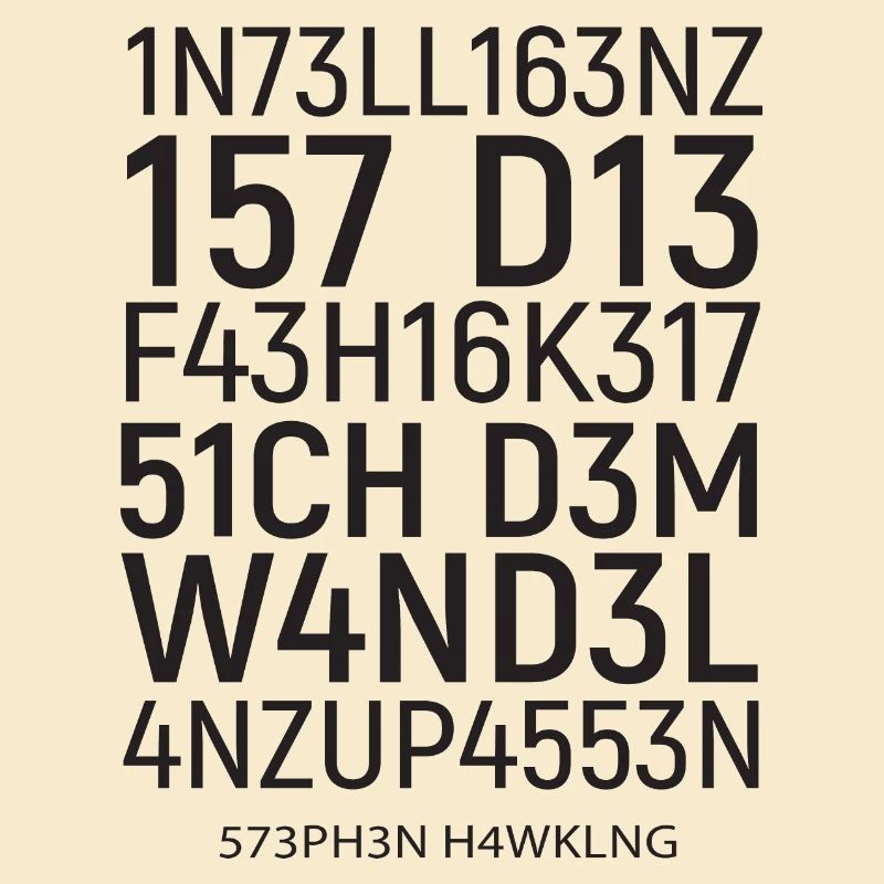 Intelligence is the ability ... Tricky, math