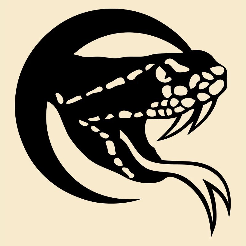 snake logo vipere 140