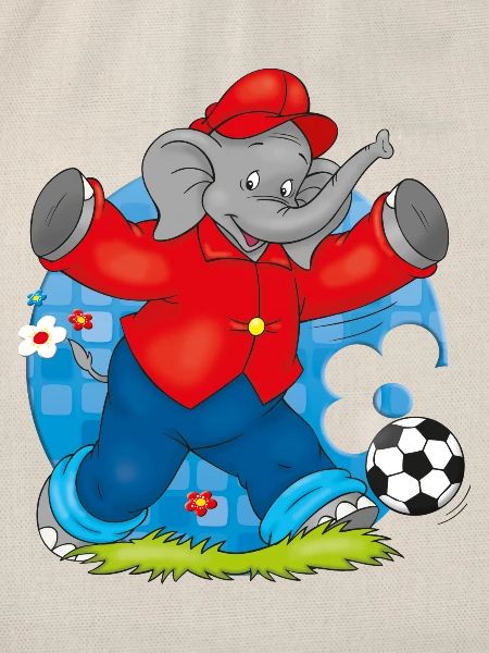 Benjamin Blümchen spielt Fußball