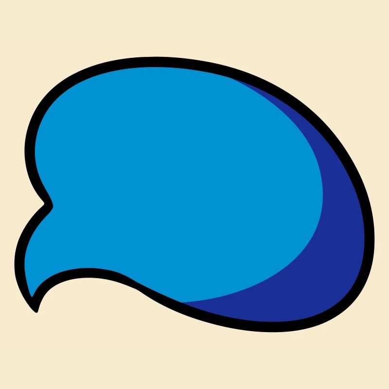 Speech bubble speech bubble comic gift idea