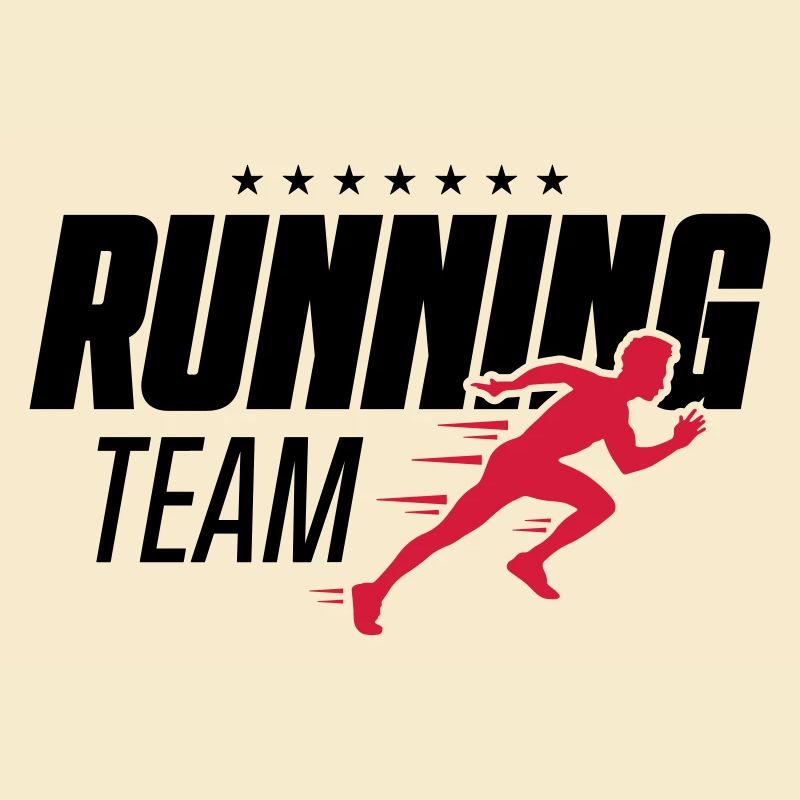 équipe en cours d'exécution marathon en cours d'exécution