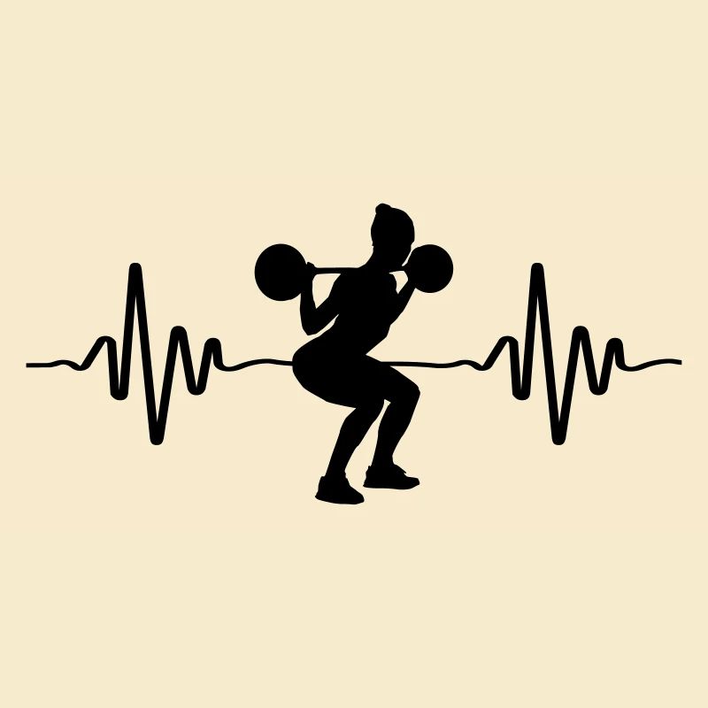 fitness girl squats pulse
