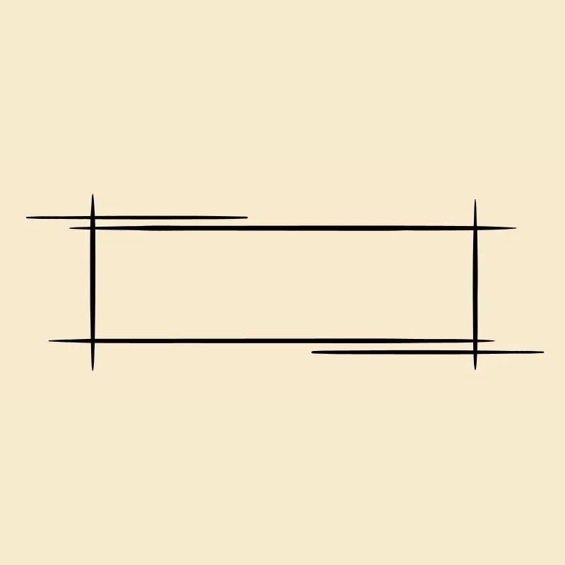 Decorative frame. Banner / Name Badge Template.