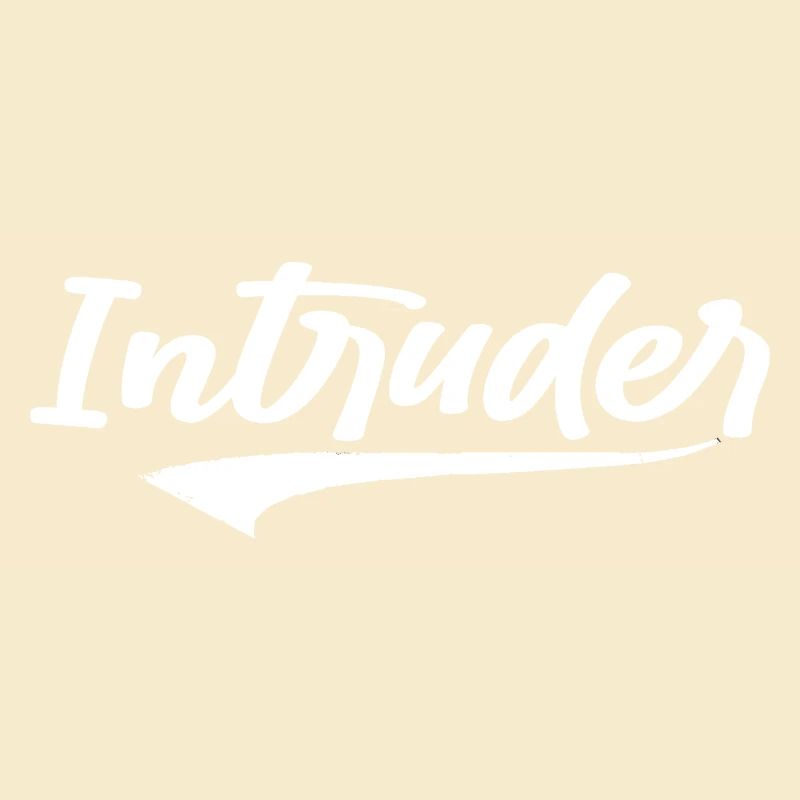 intruder hacker eindringling clan sticker computer