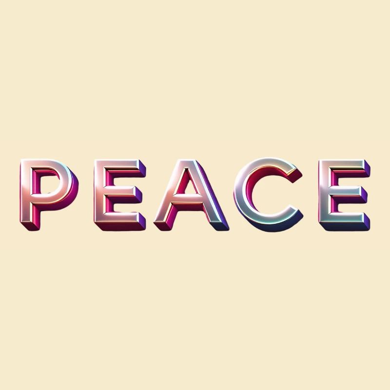 PEACE – La typographie comme expression de la liberté et de la liberté