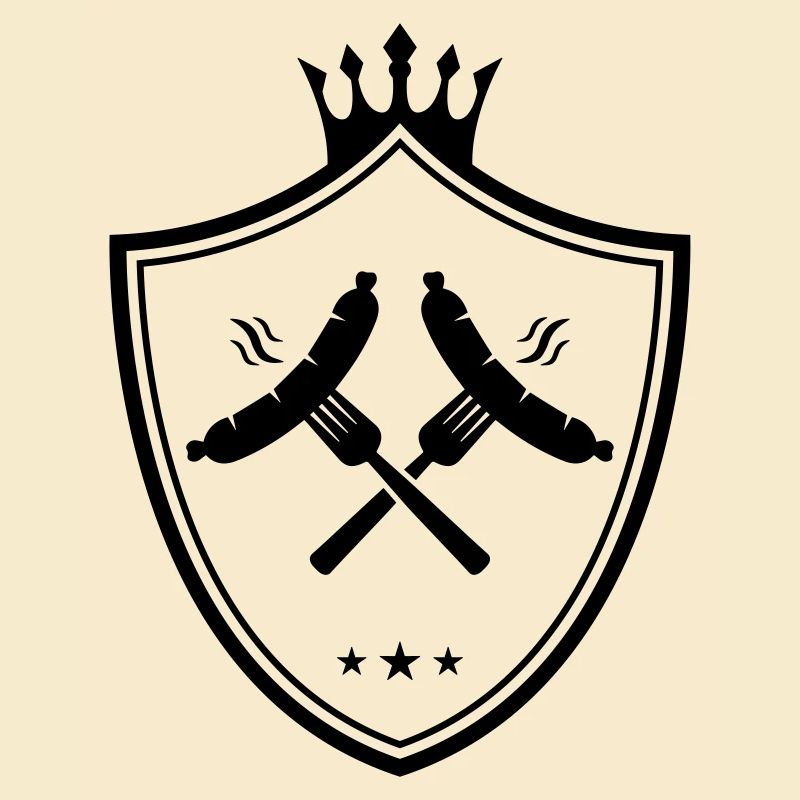 bratwurst symbol wappen wurst currywurst