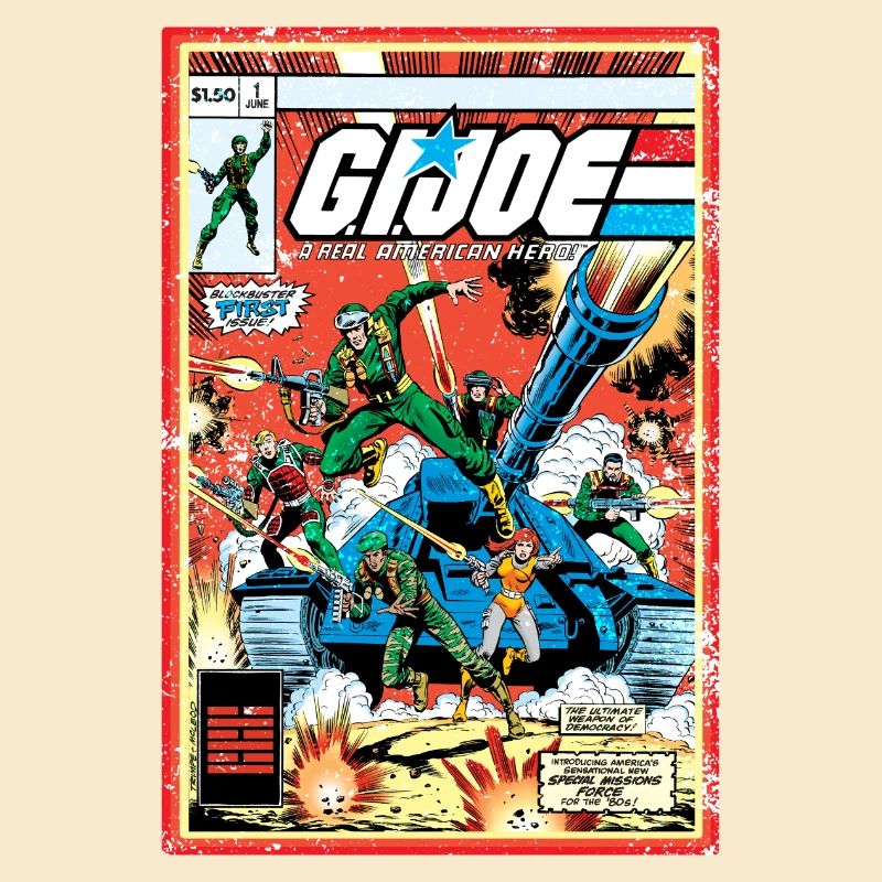 G.I. Joe Couverture Du Premier Numéro De La BD