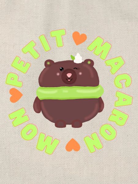 mon petit macaron bear