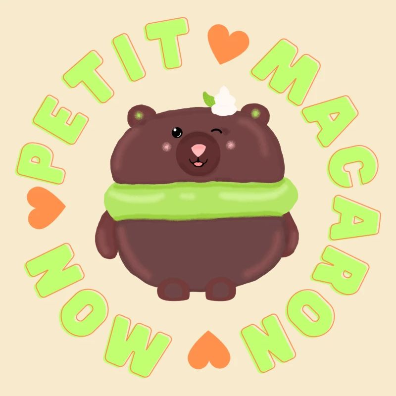 mon petit macaron Bär