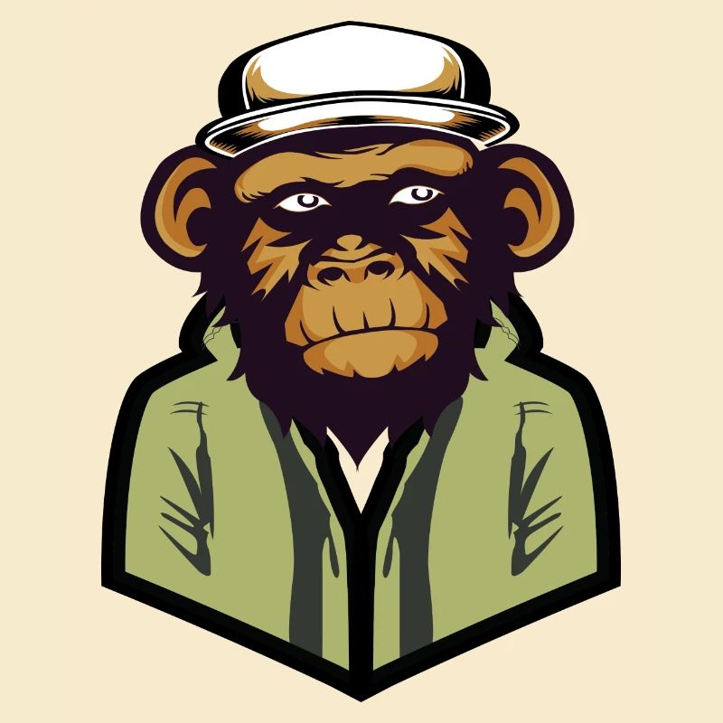 Monkey Vector Design 01