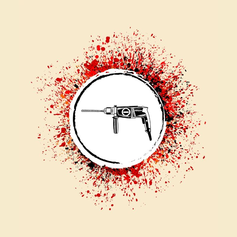 Electric Drill Icon Tool