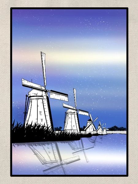 Kinderdijk Windmills