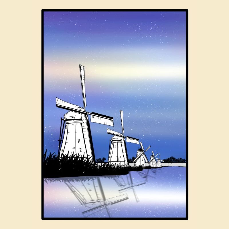 Kinderdijk Windmills