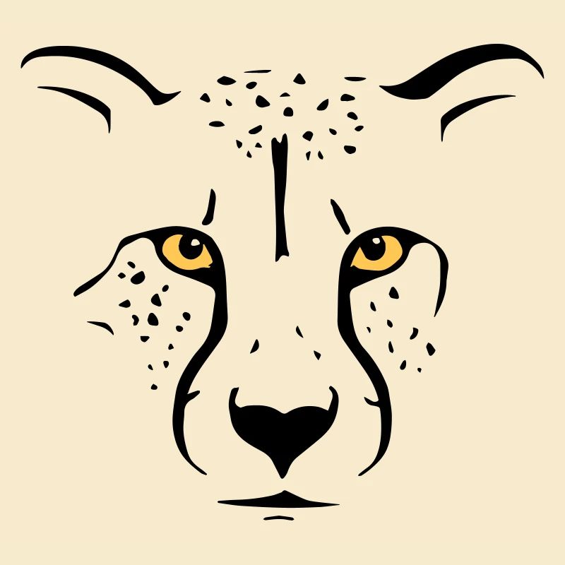 Contour de guépard