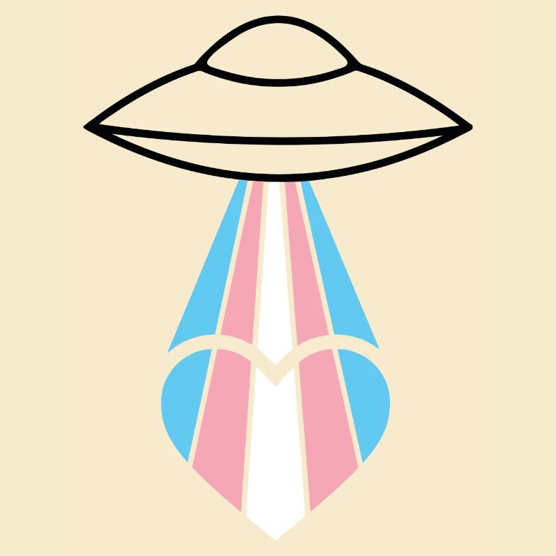 Trans Pride Ufo