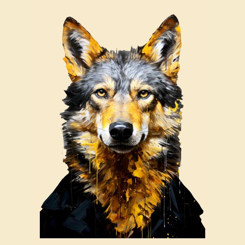 Wolf Tierkunst #wolf