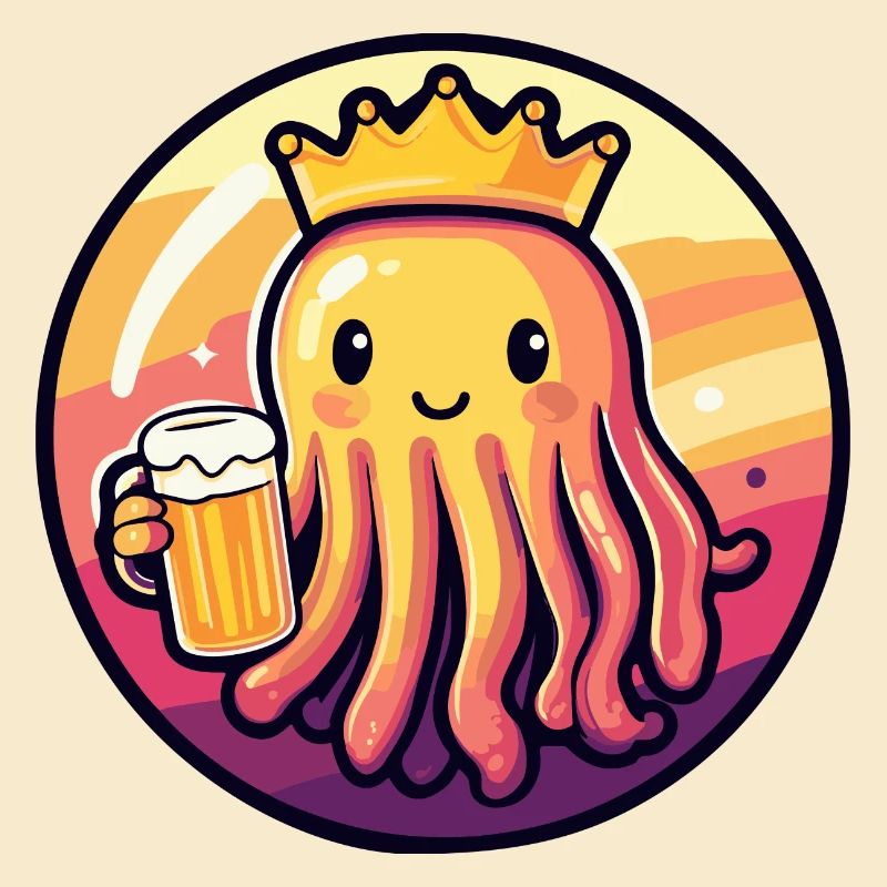 Qualle Bier Comic