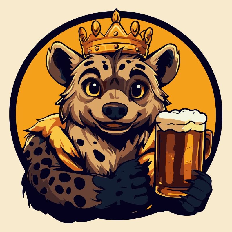 Hyäne Bier Comic