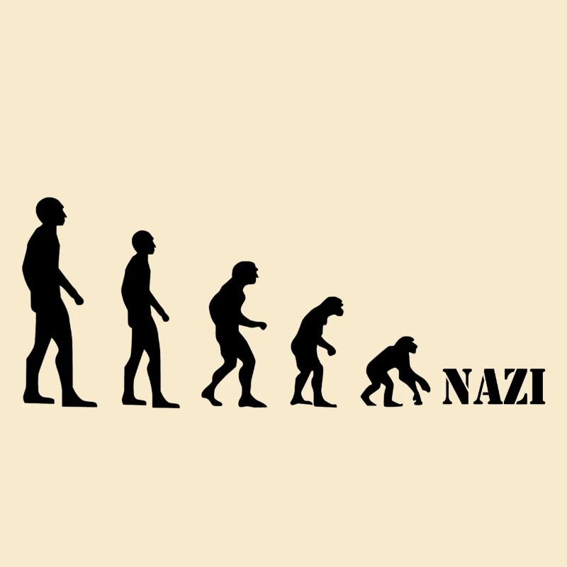 Against the right wing. evolution