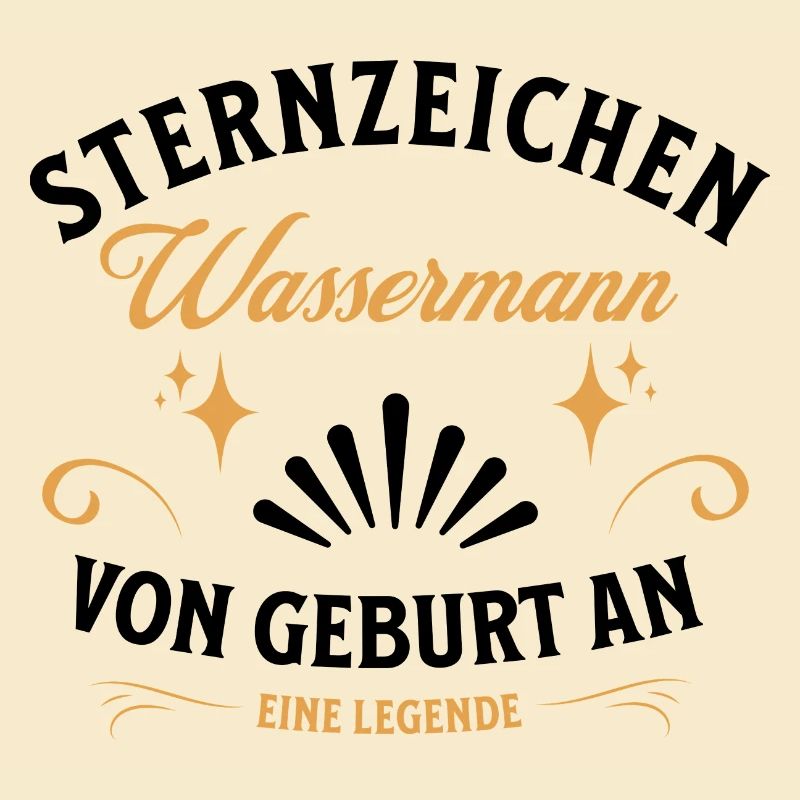 Sternzeichen Geschenke Wassermann Spruch