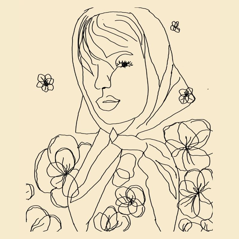 Fille de fleurs