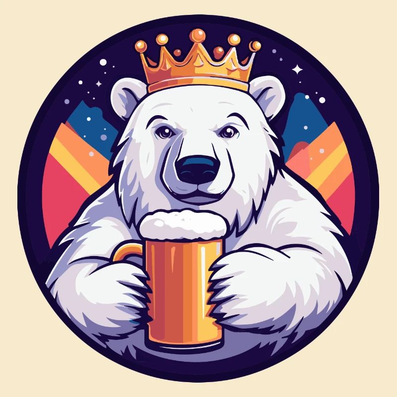 Eisbär Bier Comic