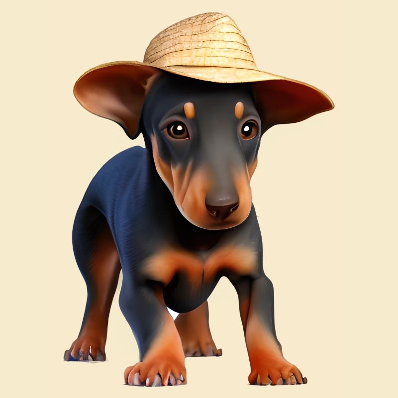 Dobermanntrainer Hund Dobermannwelpe Dobermann