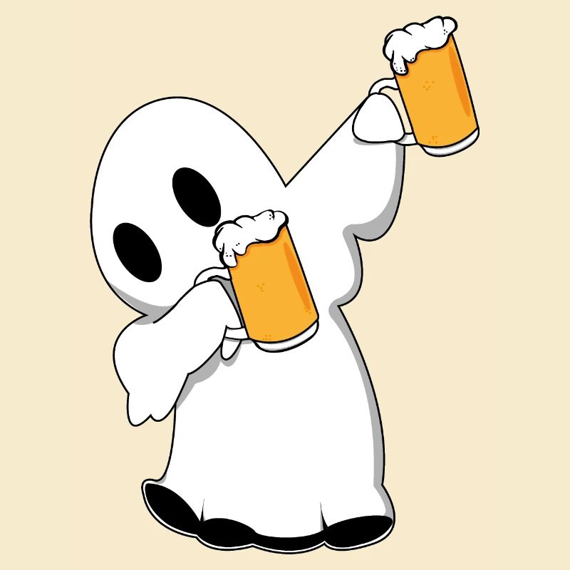 DAB Geist mit Bierkrügen