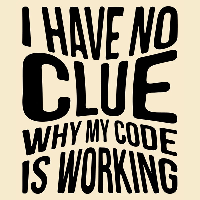 I have no clue why my code is working