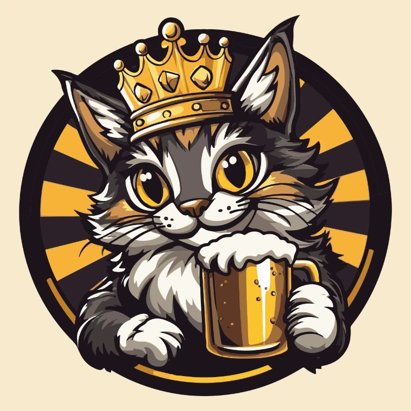 Bande dessinée sur la bière de chat