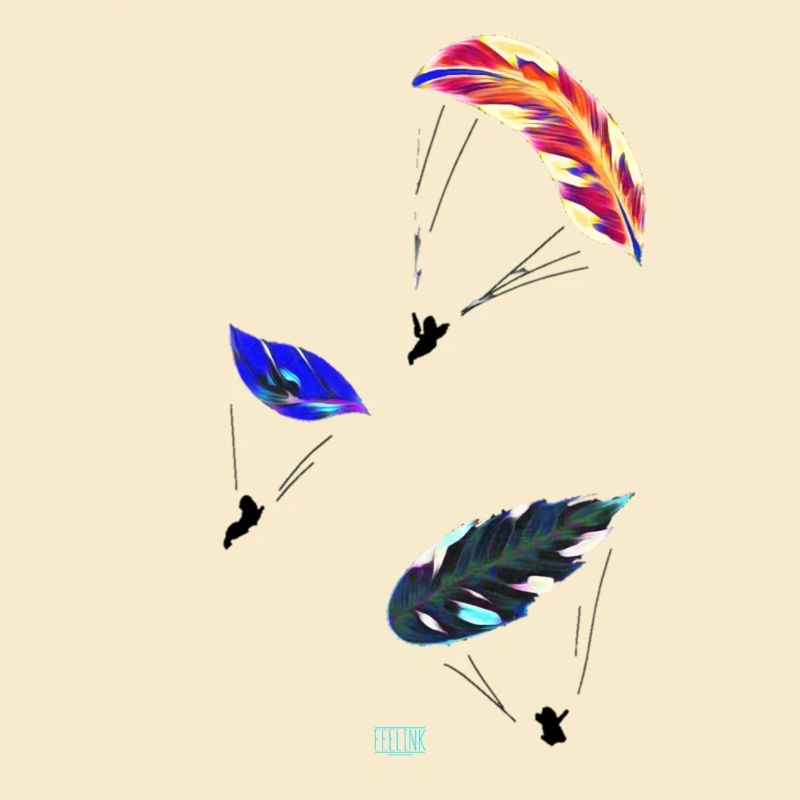 Paragliding paragliding feather para