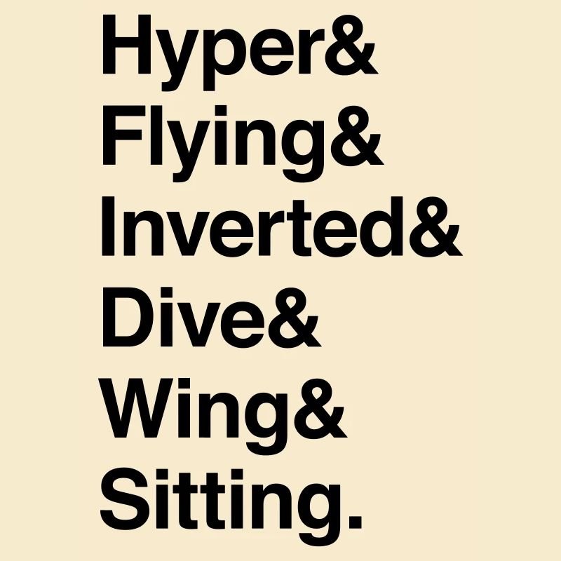 Hyper % Flying & Inverted | Roller coaster types