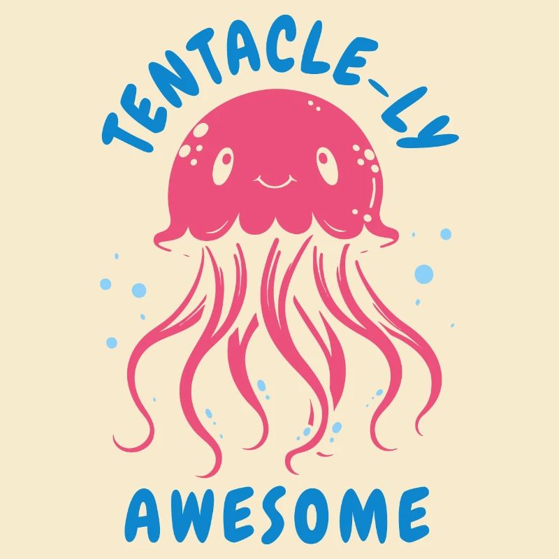 Tenacle-ly Awesome - Jellyfish with Tentacles