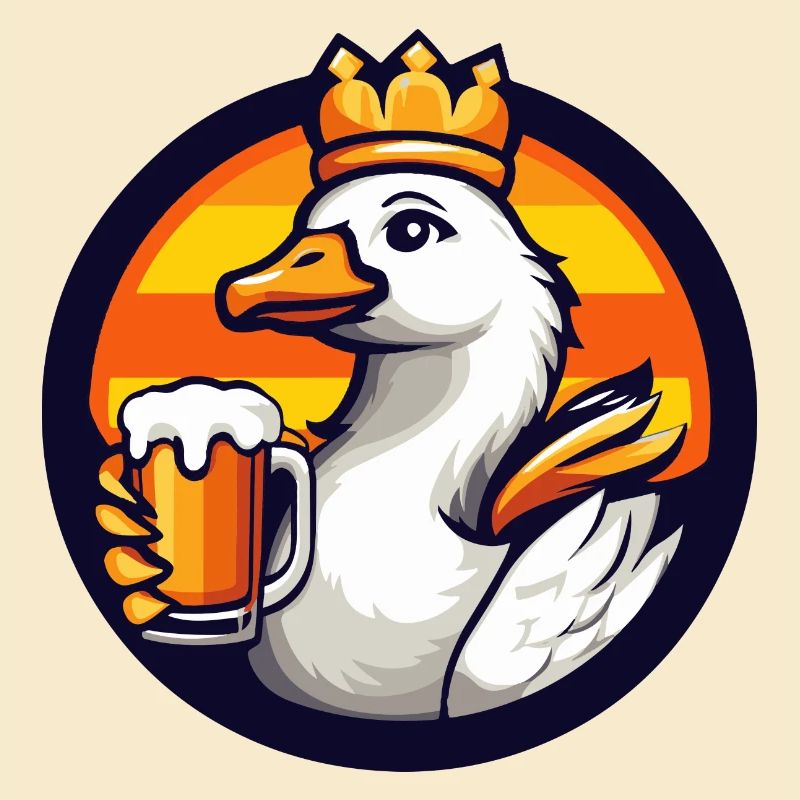 Gans Bier Comic