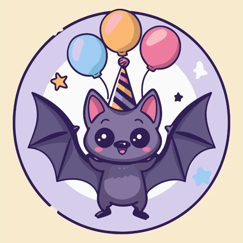 Fledermaus Geburtstag Comic