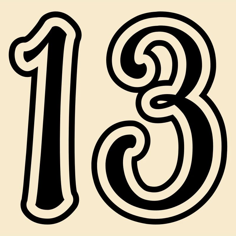 13 Numéro de numéro