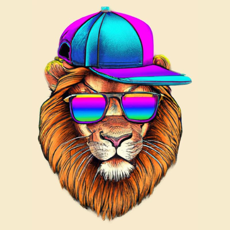 Cooler Löwe