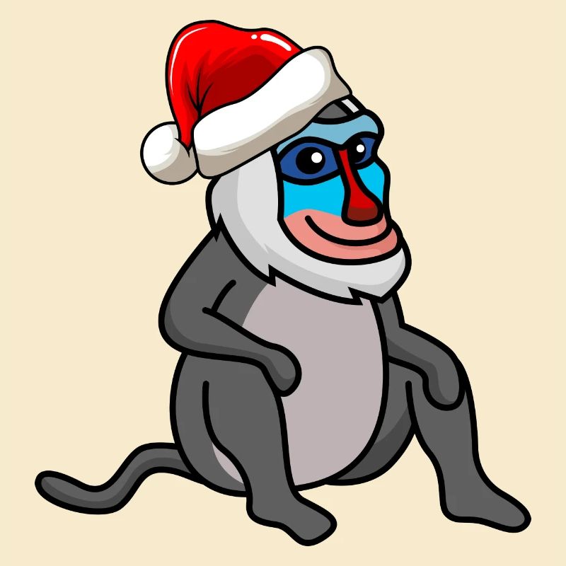 Monkey monkey Christmas