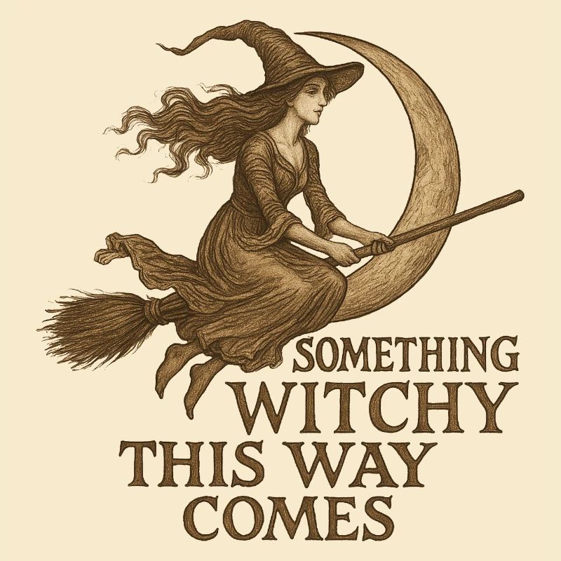 Witchy Moon Flight