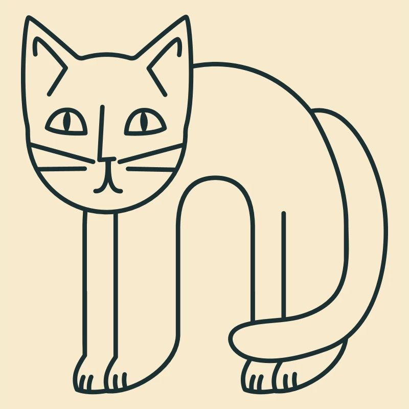 Hanging flexi cat