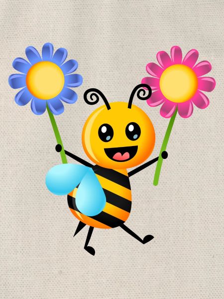 Cartoon Bumble Bee