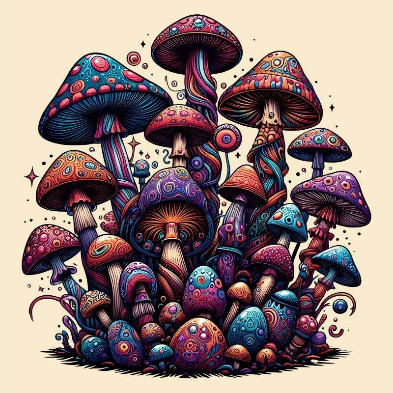 Psychedelic Mushroom Magic