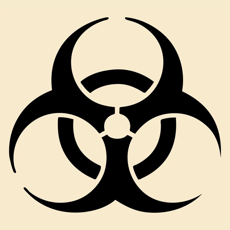 hardstyle biohazard Pullover