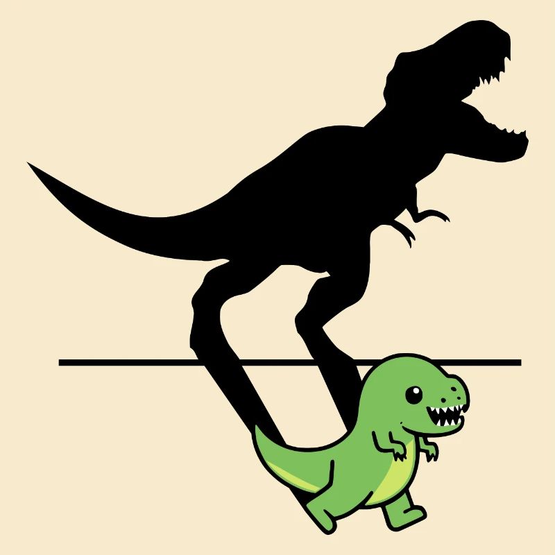 Trex with shadows