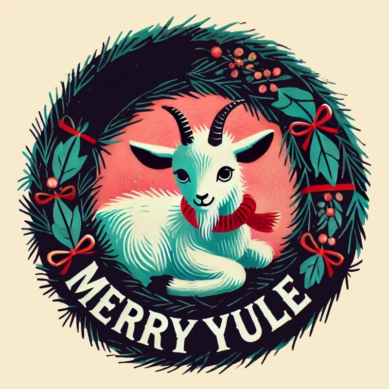 Joyeuse chèvre de Noël