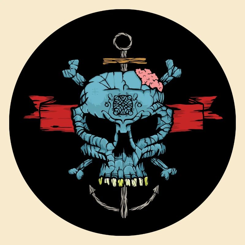 Blue Skull