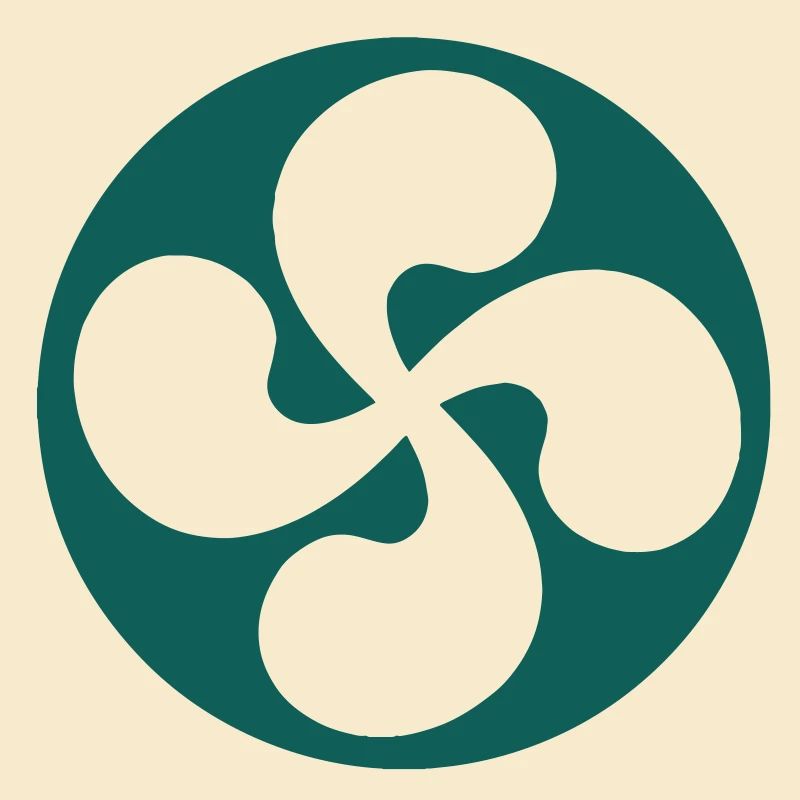 Croix basque extrudé