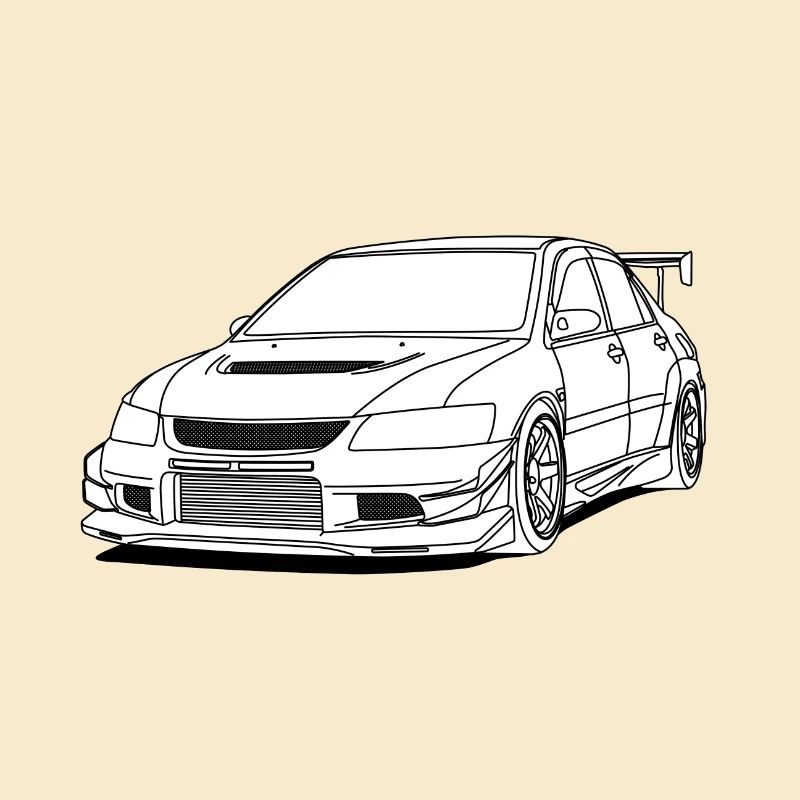 Lancer white