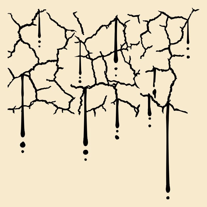 Drops Cracks Pattern Texture